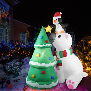 Santaco Inflatable Christmas Decor Polar-1973193898620751878