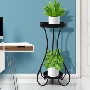 Levede Plant Stand 2 Tiers Outdoor Indoor Medium-1973193777262759942