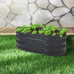 Lambu Garden Bed Planter Raised Coated 120x80x42cm-1973193867075391494