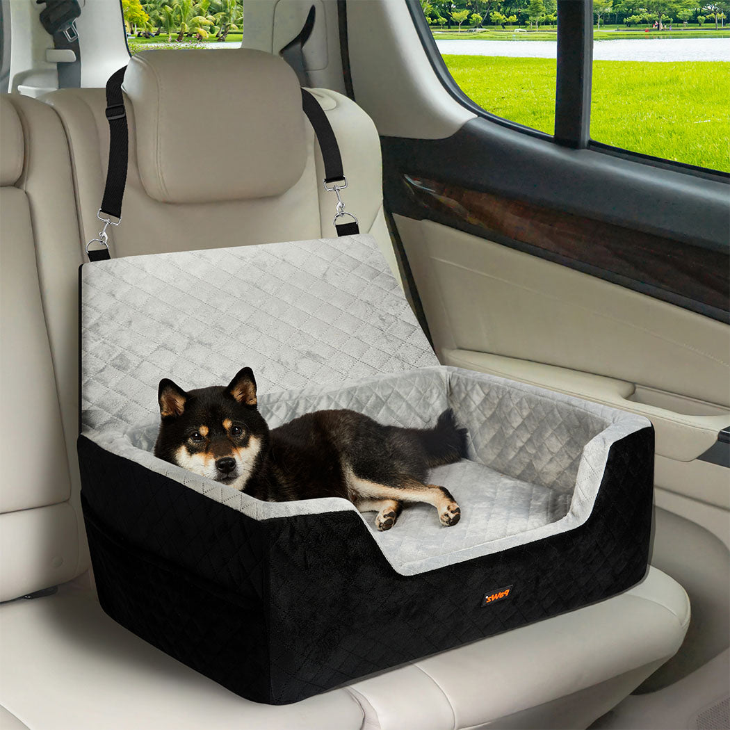 pawz-dog-car-booster-seat-belt-pet-safe-protector-travel-bed-1996005444035940358