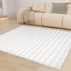 Marlow Floor Rug Carpet Fluffy Faux Rabbit Fur 80x120CM-1996005450872655878