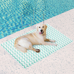 Pawz Pet Cooling Mat XL Green-1996005413388161030