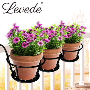 Levede 3x Plant Stand flower Holder Black-1975420370240540678