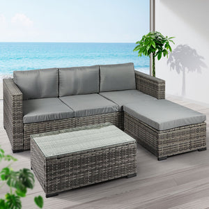Levede 5pcs Outdoor Sofa Set Patio Furniture-1975420436753813510
