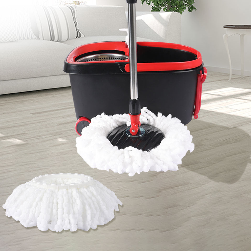 cleanflo-spin-mop-bucket-set-360-degree-black-1973193868618895366