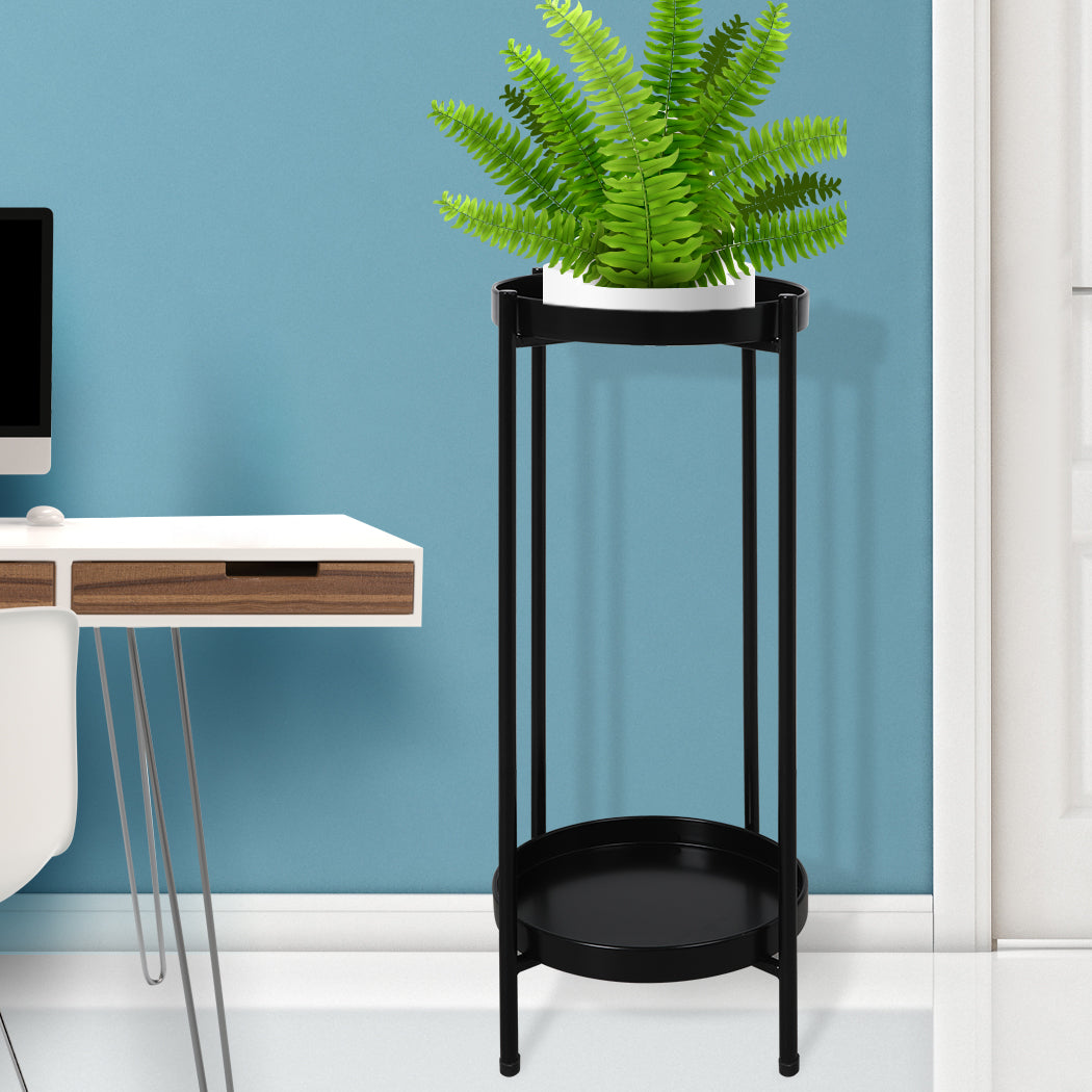 levede-2-tier-plant-stand-outdoor-indoor-black-large-1973193775849279495