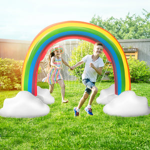 Inflatable Sprinkler Arch Rainbow Water-1973193910473854982