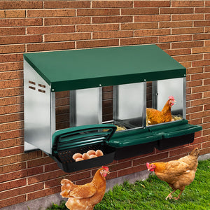 Pawz Chicken Hen Coop Hutch-1996005427648794630