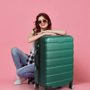 Slimbridge 28" Luggage Case Suitcase Green 28 inch-1975420480907251718