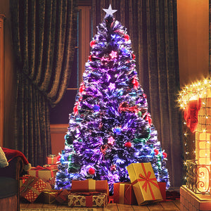 SANTACO Christmas Tree Fibre Optic with 1.5 Meter-1973193791590502406