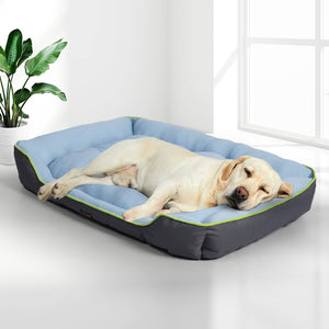 PaWz Pet Cooling Bed Sofa Mat Bolster Medium-1973193647298056198
