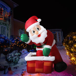 Santaco Inflatable Christmas Decor Santa-1973193897853194246