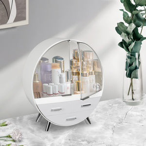 Makeup Organiser Cosmetic Case Holder Grey Medium-1973193810557145094