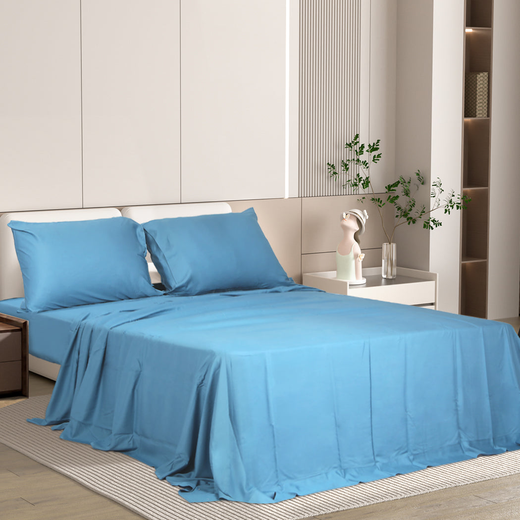 dreamz-4pcs-double-size-100-bamboo-bed-sheet-set-in-blue-colour-1973194025158709254