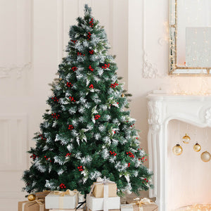 SANTACO Christmas Tree Snow Flocked1.8M-1973193457774235654
