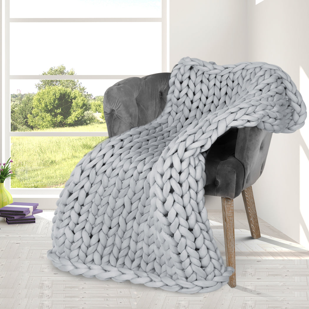 dreamz-knitted-weighted-blanket-chunky-grey-kids-1973194040325312518