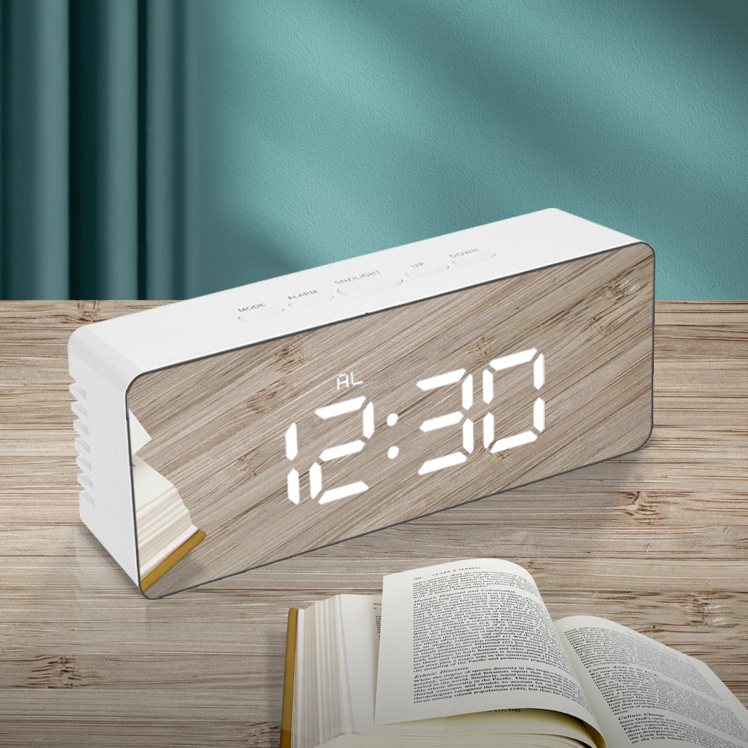 alarm-clock-digital-led-mirror-desk-silver-1973193872133722118