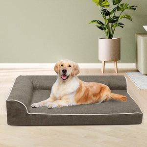 Pawz Orthopedic Dog Bed XXL Coffee-1996005409659424774