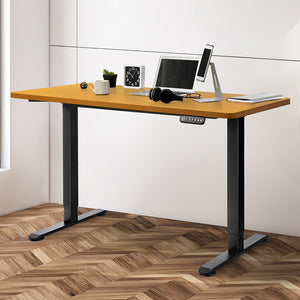 Levede Motorised Standing Desk Adjustable 140cm Natural 1000x 1MM-1973193823525933062