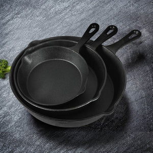 TOQUE Non Stick Frying Pan Set 3PCS-1973193930388410374