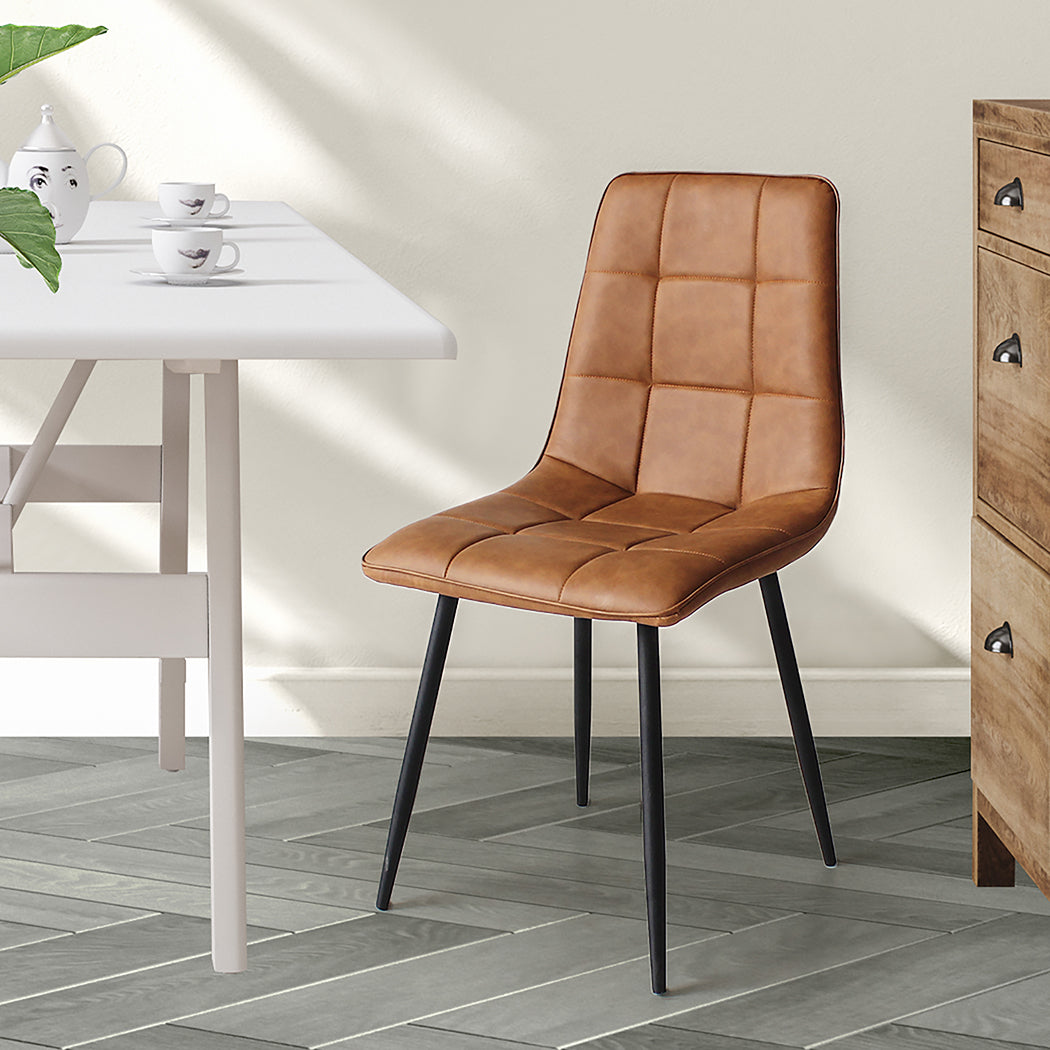 levede-4x-dining-chairs-kitchen-chair-brown-faux-leather-1973194074588581894