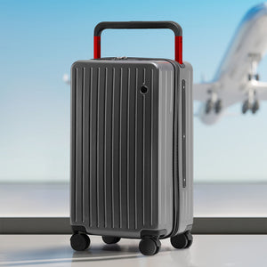 Slimbridge 26" Luggage Wide Handle Hard Case Grey-1996005403305054214
