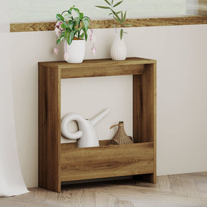 Levede Side Table with Magazine Rack Small End Table-1996005538676215814