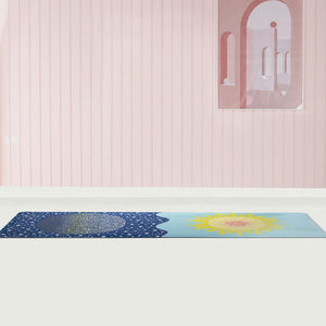 Centra Yoga Mat Foldable Non-Slip Exercise Blue-1975420373973471238