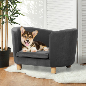 PaWz Luxury Elevated Sofa Anti-slip Grey-1973193645939101702