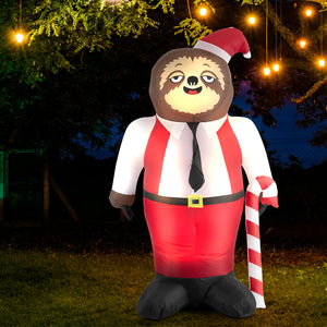 Santaco Christmas Inflatable Sloth 1.8M-1973193899916791814