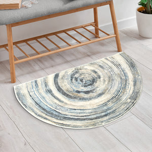 Marlow Door Mat Half Moon Semi-Circle Rug 60x90-1973193864986628102