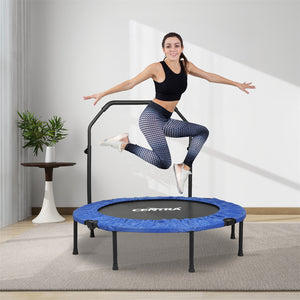 Centra 48" Foldable Mini Trampoline Rebounder Fitness-1996005447454298118