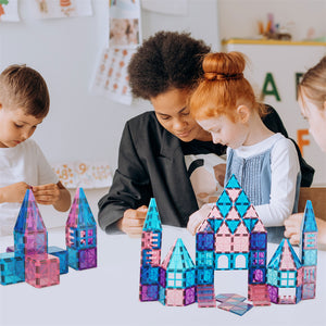 Bopeep Kids Magnetic Tiles Blocks-1996005400310321158