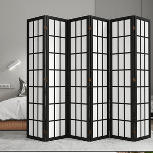 Levede 6 Panel Room Divider 170cm Freestanding Screen-1996005516735811590