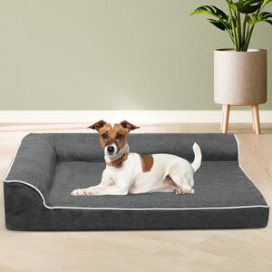 Pawz Orthopedic Dog Bed L Grey-1996005407876845574