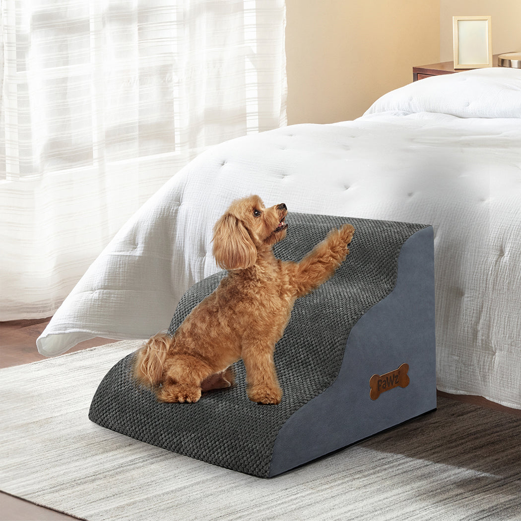 pawz-3-steps-pet-stairs-dog-ramp-high-density-foam-grey-1996005456438497286