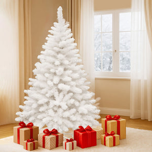 Santaco 1.8M 670 Tips White Christmas Tree-1973193579123838982