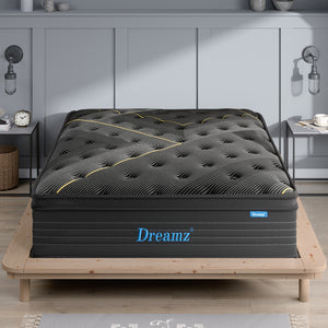 Dreamz Spring Mattress Bamboo Euro Top Single-1973193974806089734