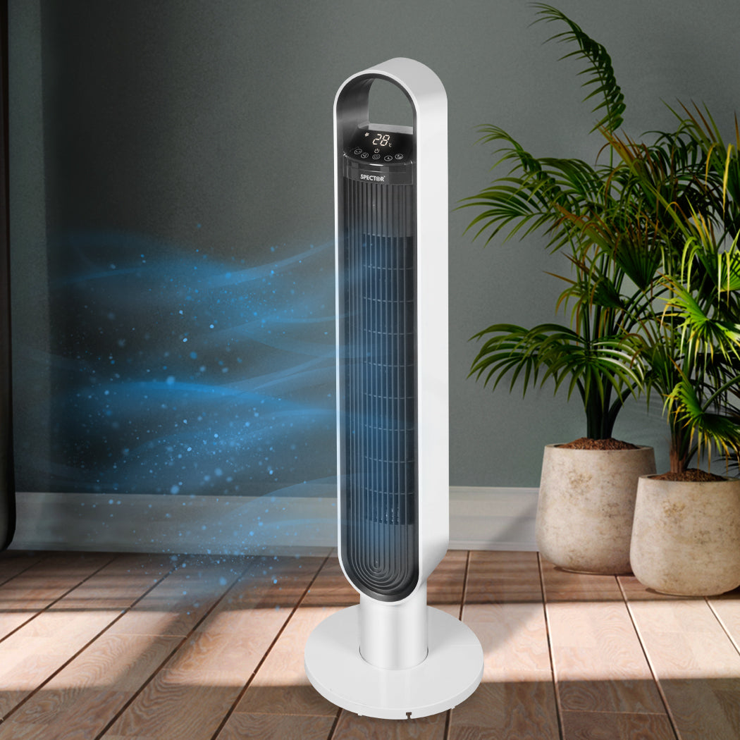 spector-tower-fan-portable-oscillating-white-1973193856379916294