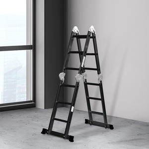 Traderight Multi Purpose Ladder Aluminium 3.6Meter-1973193879817687046