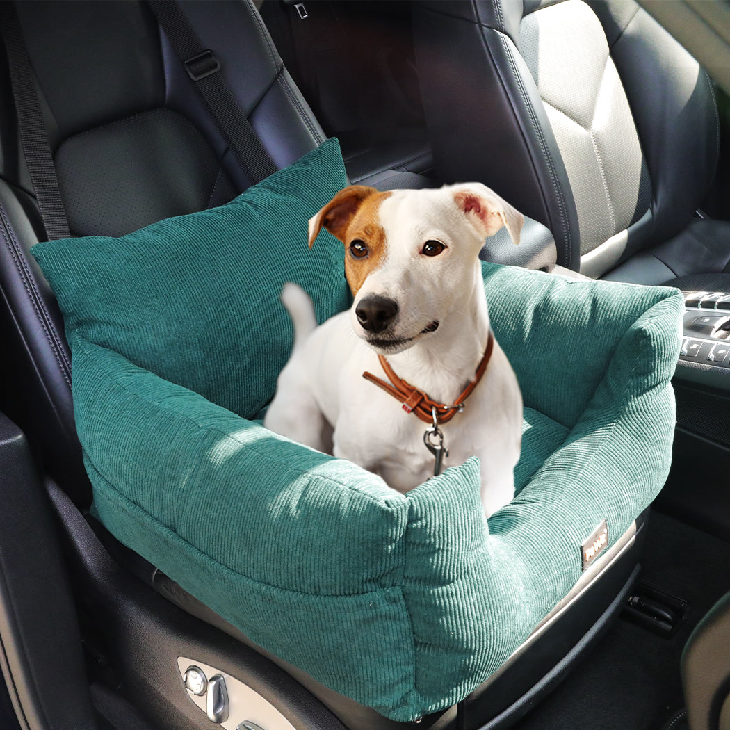 pawz-pet-car-booster-seat-dog-protector-m-green-medium-1973193673650868231