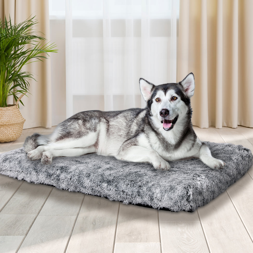 pawz-dog-mat-pet-calming-bed-memory-xxl-charcoal-xx-large-1973193662229778438