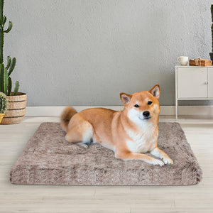 PaWz Dog Mat Pet Calming Bed Memory M Coffee Medium-1973193659692224518
