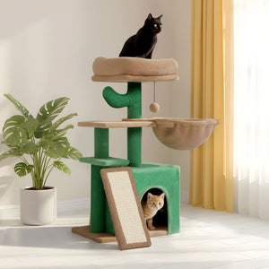 Pawz Cat Tree Tower Scratching Post Scratcher Play Bed-1996005540525903878
