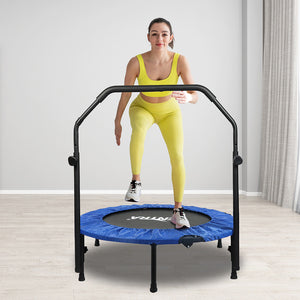 Centra 40" Foldable Mini Trampoline Rebounder Fitness-1996005447278137350