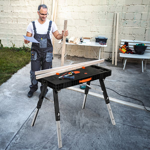 Traderight 5-in-1 Work Table Foldable Workbench 400kg-1996005451237560326