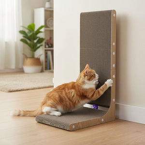 Pawz Cat L-Shaped Scratching Cardboard-1996005539968061446