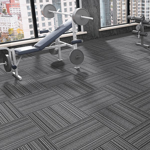 Marlow 20x Carpet Tiles 5m2 Box Heavy Black-1973193860444196871