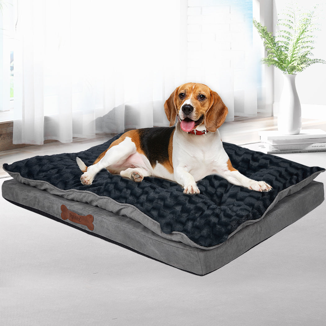dog-calming-bed-warm-soft-plush-comfy-s-grey-small-1973193641186955270