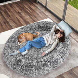 PaWz Replacement Pet Bed Cover Zipper Charcoal Cover-1975420392571015174